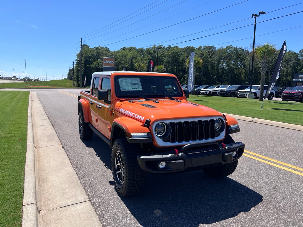 2026 Jeep Gladiator GLADIATOR RUBICON X 4X4 in Joose Exterior Paint — front three-quarter view