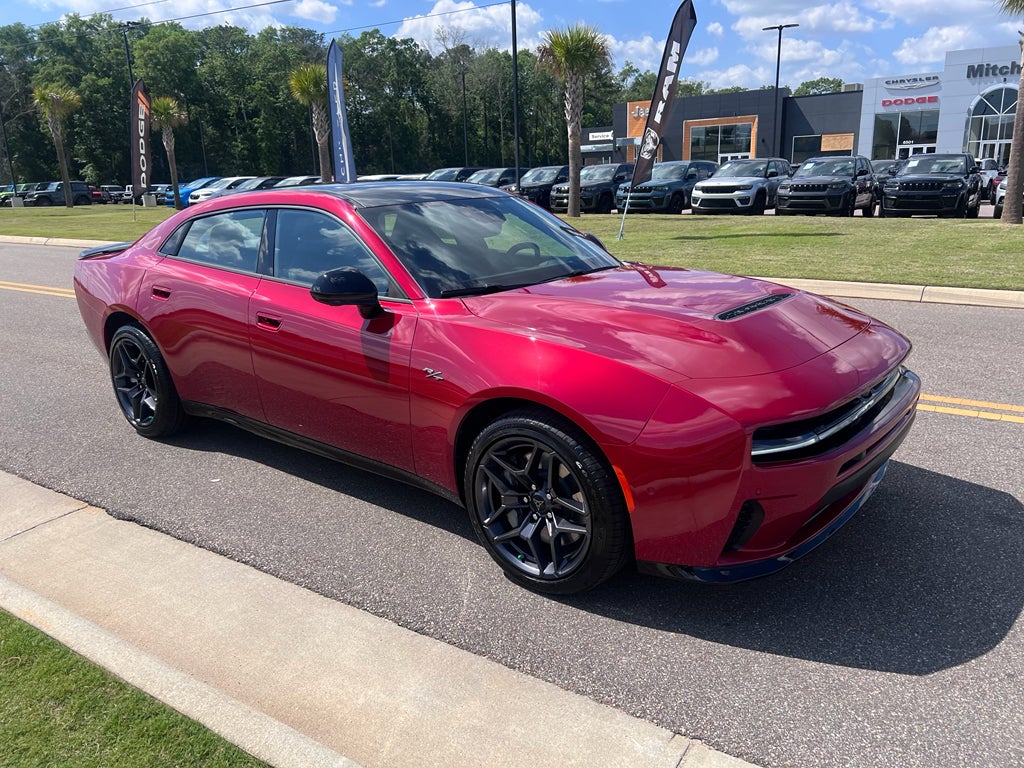 2026 Dodge Charger CHARGER R/T PLUS 4-DOOR AWD in Redeye — front three-quarter view