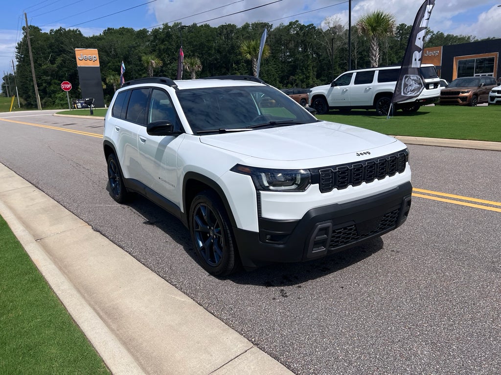 2026 Jeep Cherokee CHEROKEE 85TH ANNIVERSARY EDITION 4X4 in Bright White Clear-Coat Exterior Paint — front three-quarter view