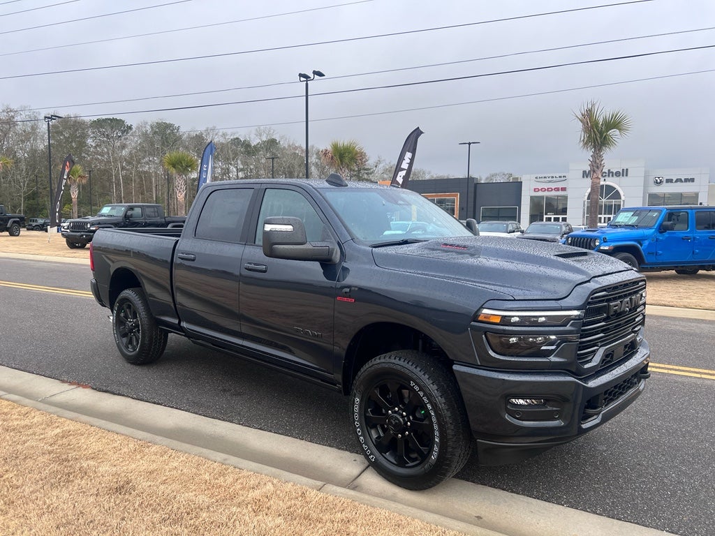 2026 RAM 2500 RAM 2500 LARAMIE CREW CAB 4X4 6'4' BOX in Forged Blue Metallic Exterior Paint — front three-quarter view